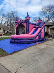 Pink20purple20princess20bounce20house20slide20combo2 1710507715 Lucky Princess Jump Slide Combo