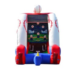 Inflatable baseball challenge