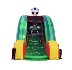 Inflatable soccer challenge